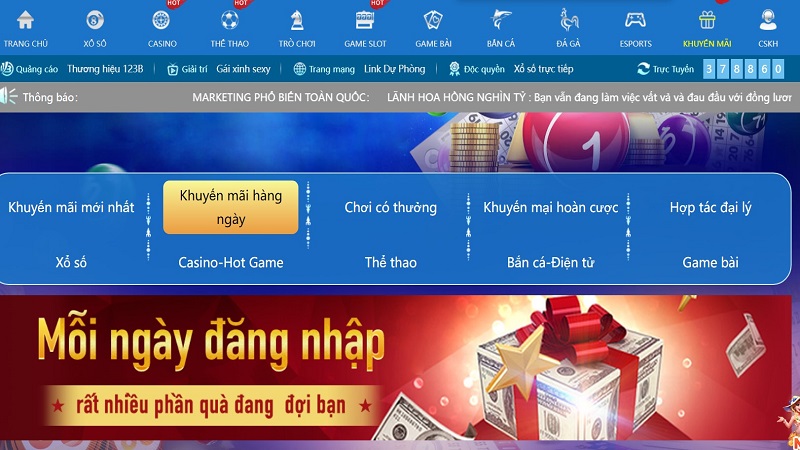Đăng nhập điểm danh mỗi ngày tặng code hấp dẫn