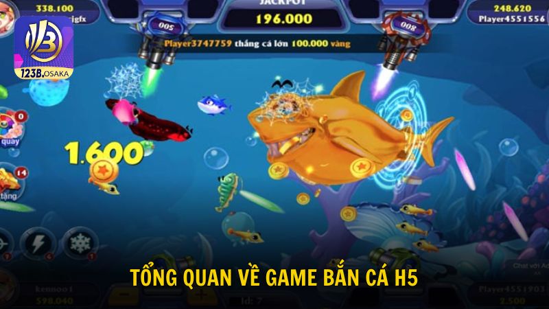 Tìm hiểu thông tin tổng quan về game bắn cá H5